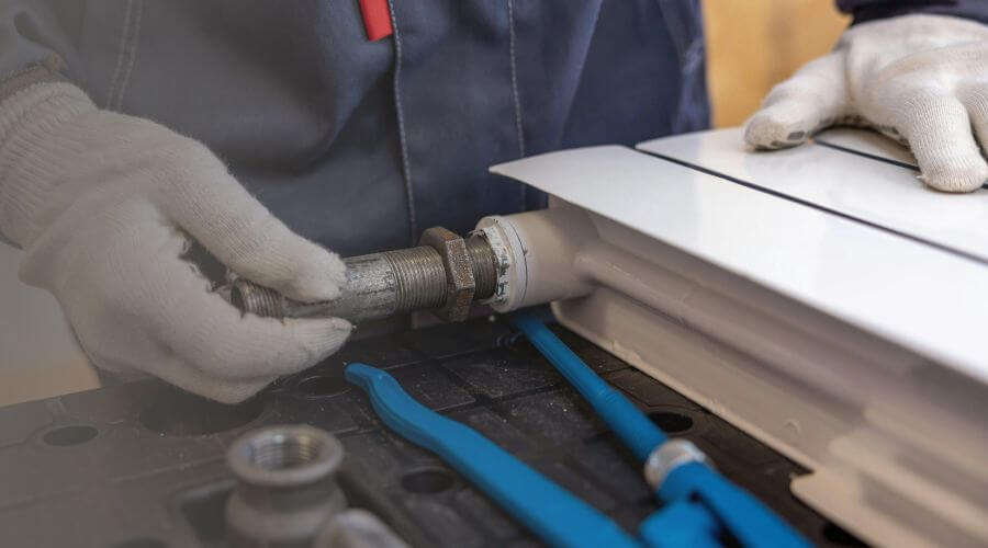 Professional water heater repair services in Addington, OK